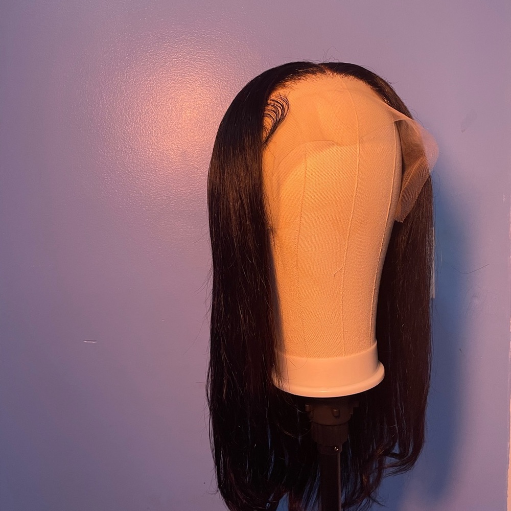 20 inch 13x4 lace front bleached and plucked